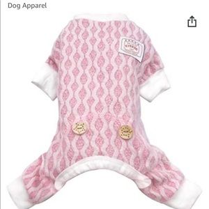 Dog Pajamas Pink Size 2XL